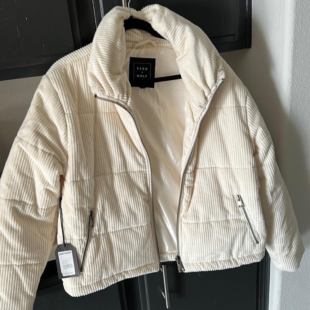 Corduroy Ivory Jacket